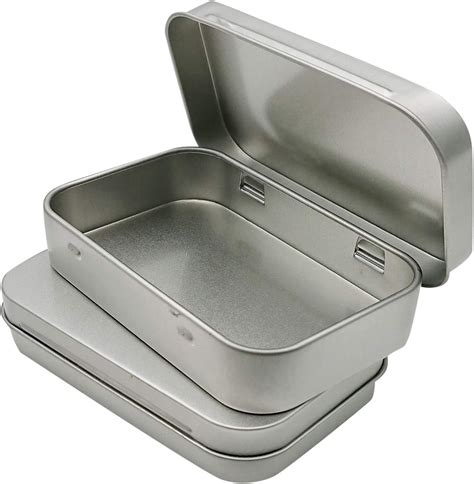 metal tin box price|metal storage boxes with lids.